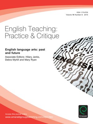 cover image of English Teaching: Practice & Critique, Volume 14, Number 3